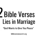 12 Bible Verses for Lies in Marriage