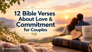 12 Bible Verses About Love & Commitment for Couples