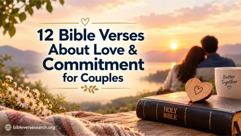 12 Bible Verses About Love & Commitment for Couples